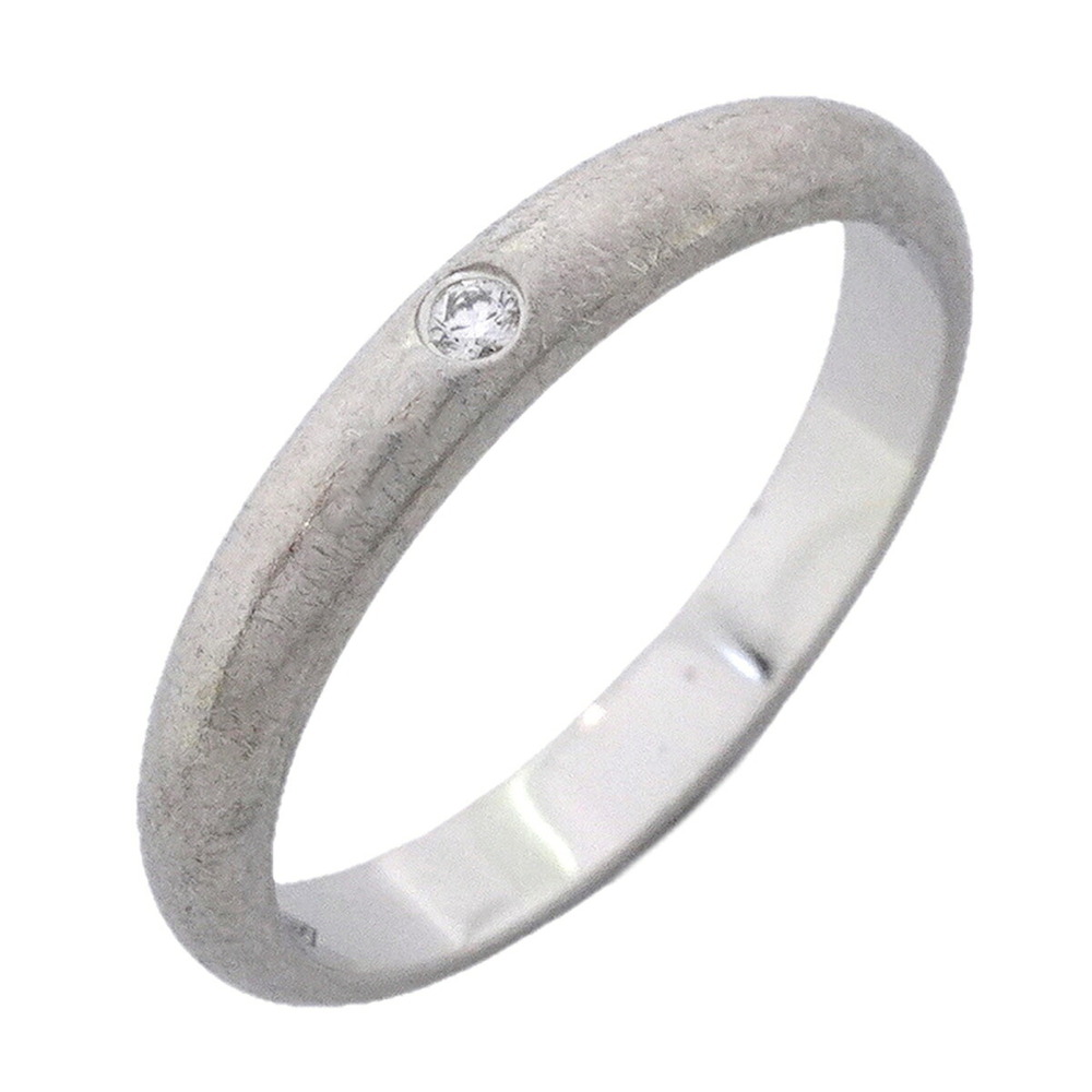 Cartier Classic Ring, 1PD (Pt950) Platinum Diamond, Size 47, Ladies'